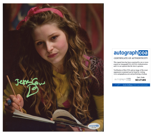 Jessie Cave Harry Potter Signed Autograph 8x10 Photo ACOA