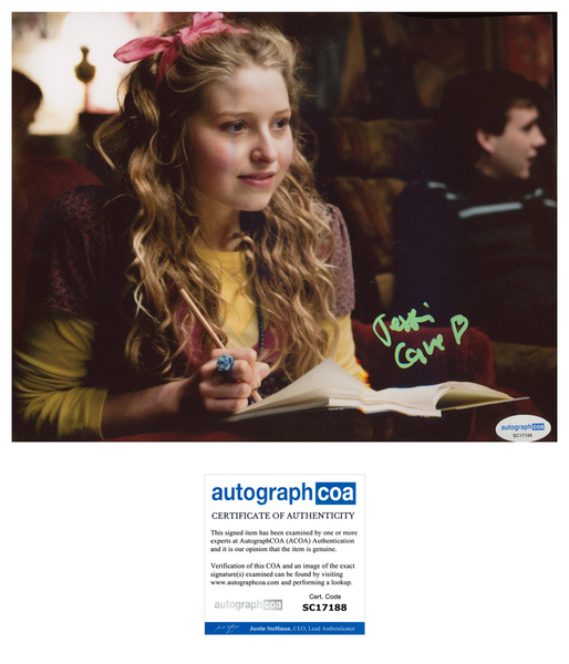 Jessie Cave Harry Potter Signed Autograph 8x10 Photo ACOA