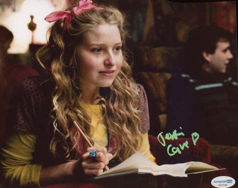 Jessie Cave Harry Potter Signed Autograph 8x10 Photo ACOA