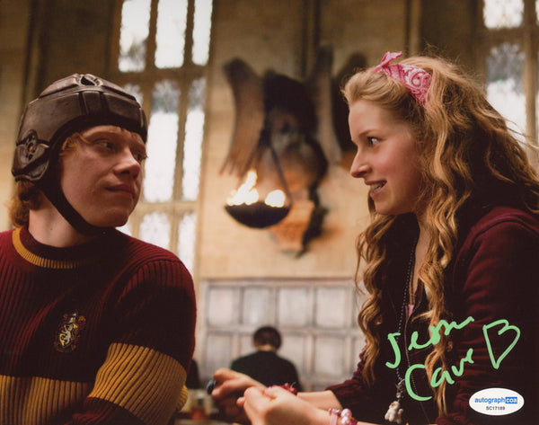 Jessie Cave Harry Potter Signed Autograph 8x10 Photo ACOA