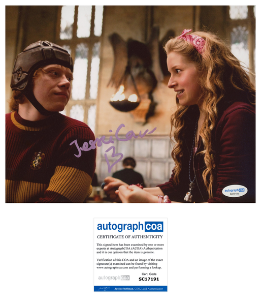 Jessie Cave Harry Potter Signed Autograph 8x10 Photo ACOA