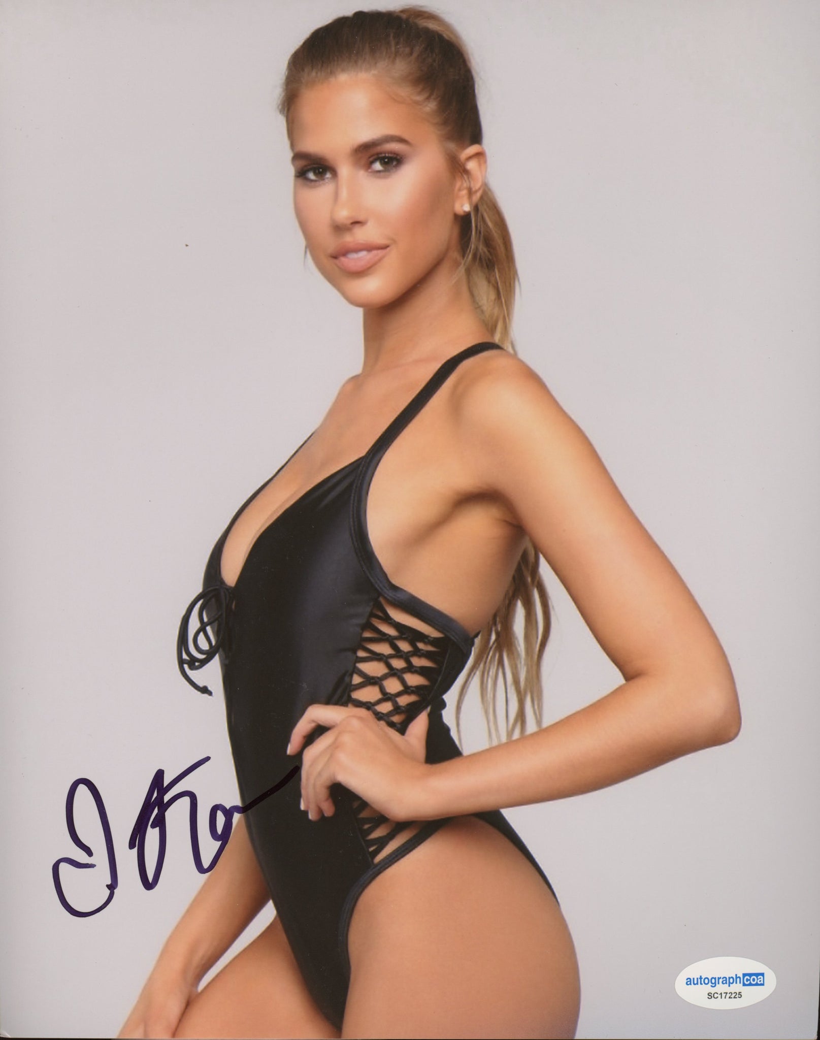 Kara Del Toro At Midnight Signed Autograph 8x10 Photo ACOA