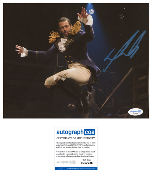 Daveed Diggs Hamilton Signed Autograph 8x10 Photo ACOA