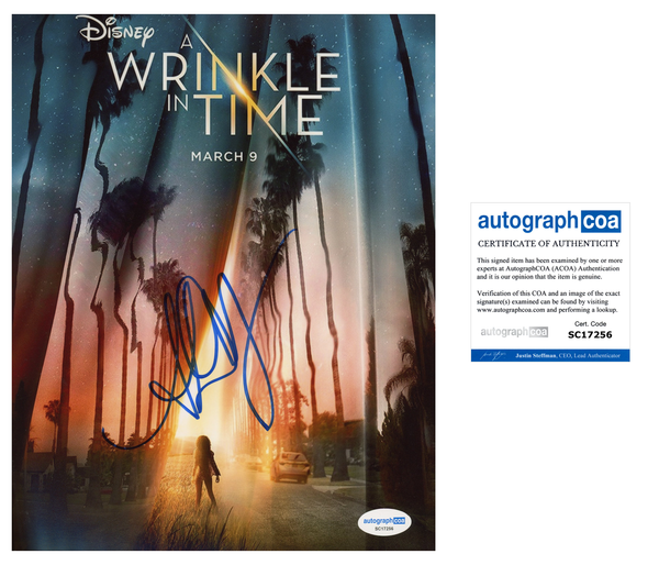 Ava Duvernay Wrinkle in Time Signed Autograph 8x10 Photo ACOA