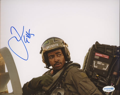 Jay Ellis Top Gun Signed Autograph 8x10 Photo ACOA