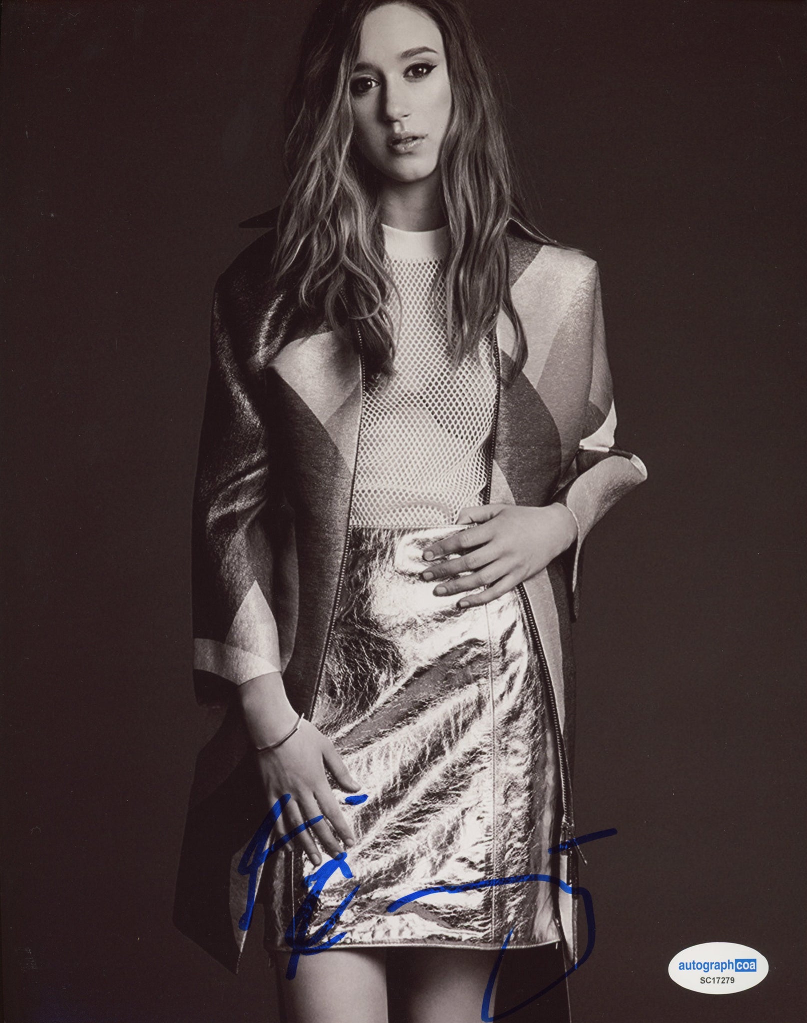 Taissa Farmiga American Horror Signed Autograph 8x10 Photo ACOA