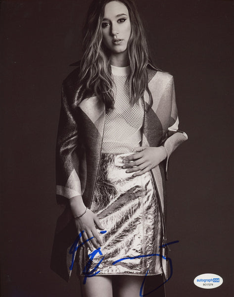 Taissa Farmiga American Horror Signed Autograph 8x10 Photo ACOA