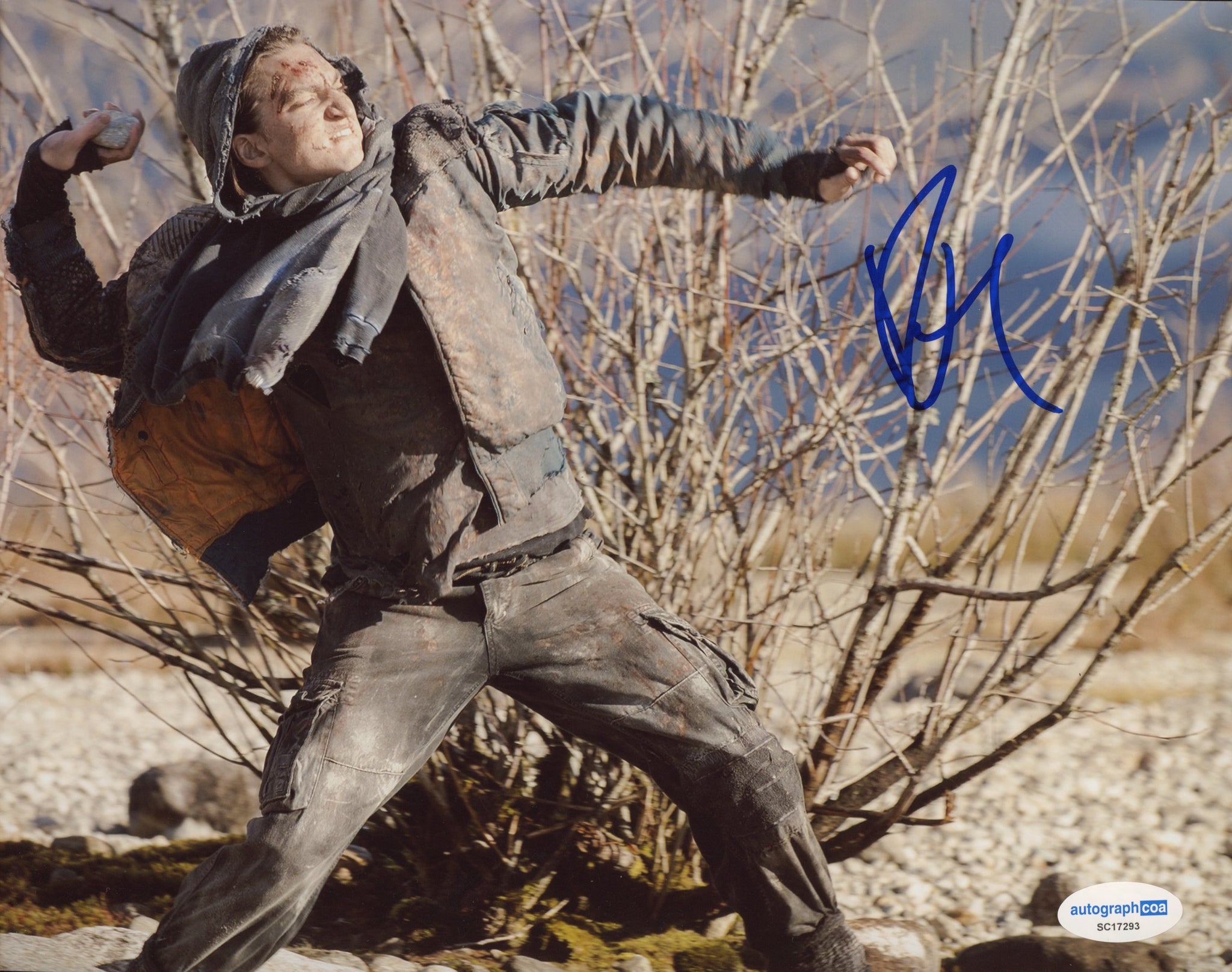 Richard Harmon The 100 Signed Autograph 8x10 Photo ACOA