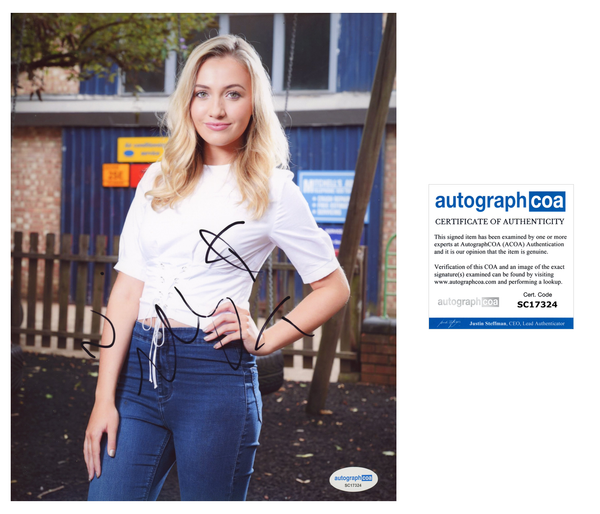 Tilly Keeper Eastenders Signed Autograph 8x10 Photo ACOA