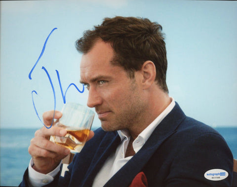 Jude Law Signed Autograph 8x10 Photo ACOA