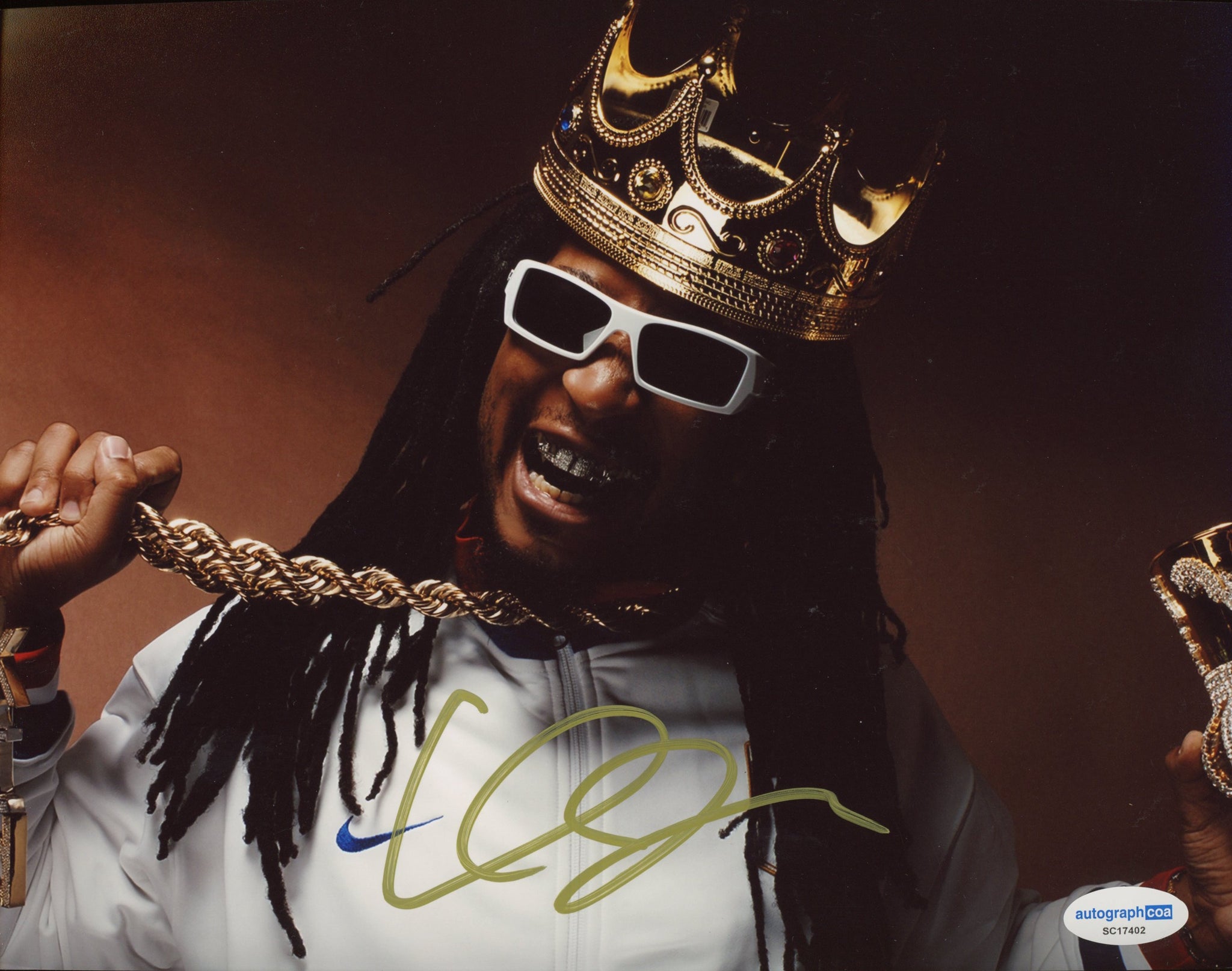 Lil Jon Signed Autograph 8x10 Signed Photo ACOA