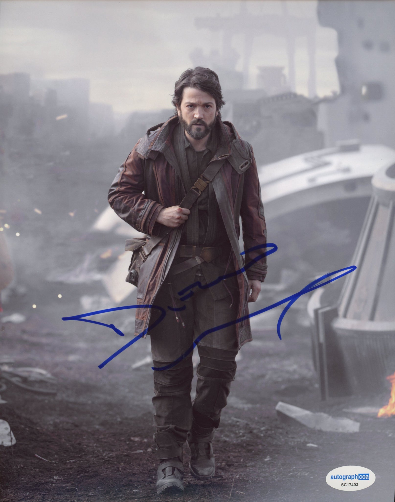 Diego Luna Andor Signed Autograph 8x10 Photo ACOA