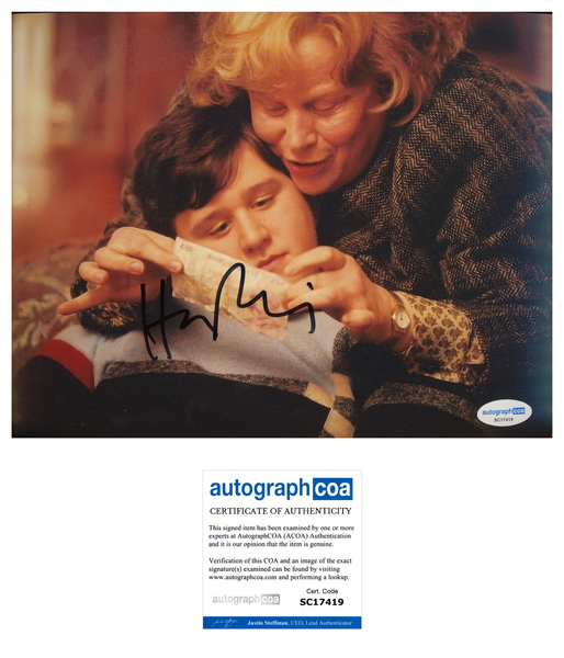 Harry Melling Harry Potter Signed Autograph 8x10 Photo ACOA
