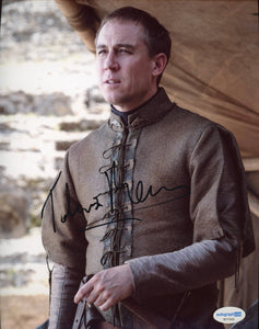Tobies Menzies Game of Thrones Signed Autograph 8x10 Photo ACOA