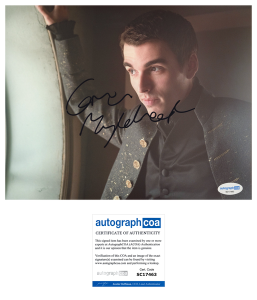 Corey Mylchreest Bridgerton Queen Charlotte Signed Autograph 8x10 Photo ACOA