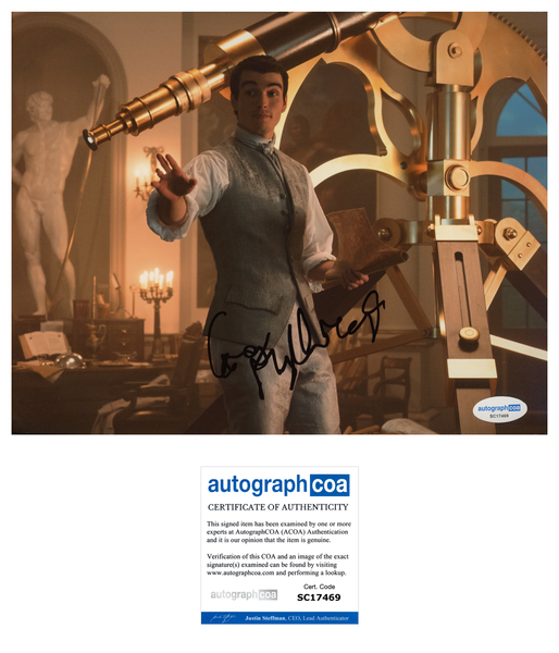 Corey Mylchreest Bridgerton Queen Charlotte Signed Autograph 8x10 Photo ACOA