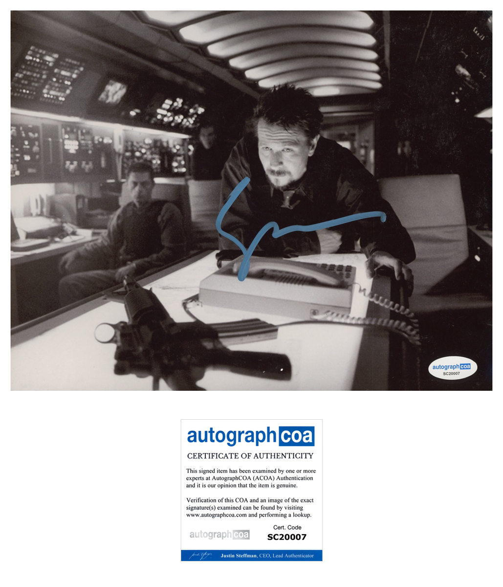 Gary Oldman Air Force One Signed Autograph 8x10 Photo ACOA | Outlaw ...