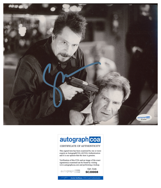 Gary Oldman Air Force One Signed Autograph 8x10 Photo ACOA