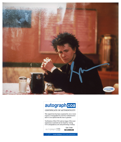 Gary Oldman Sid & Nancy Signed Autograph 8x10 Photo ACOA