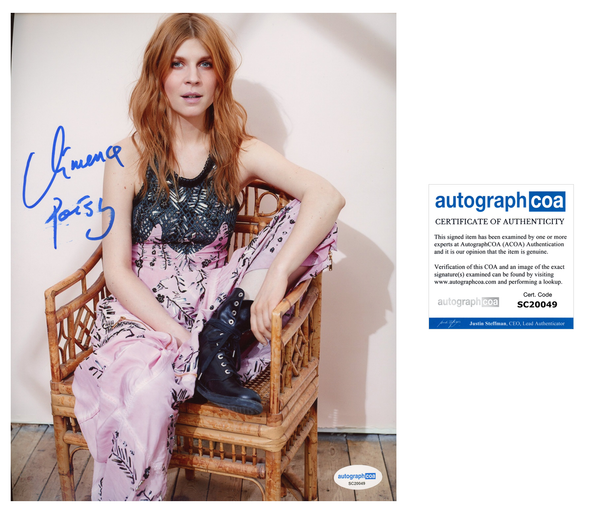 Clemence Poesy Sexy Signed Autograph 8x10 Photo ACOA