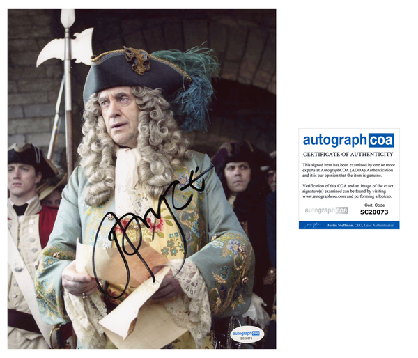Jonathan Pryce Pirates Signed Autograph 8x10 Photo ACOA