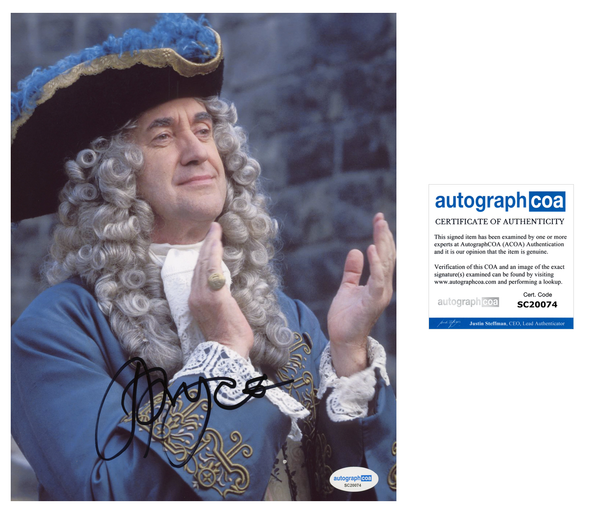 Jonathan Pryce Pirates Signed Autograph 8x10 Photo ACOA