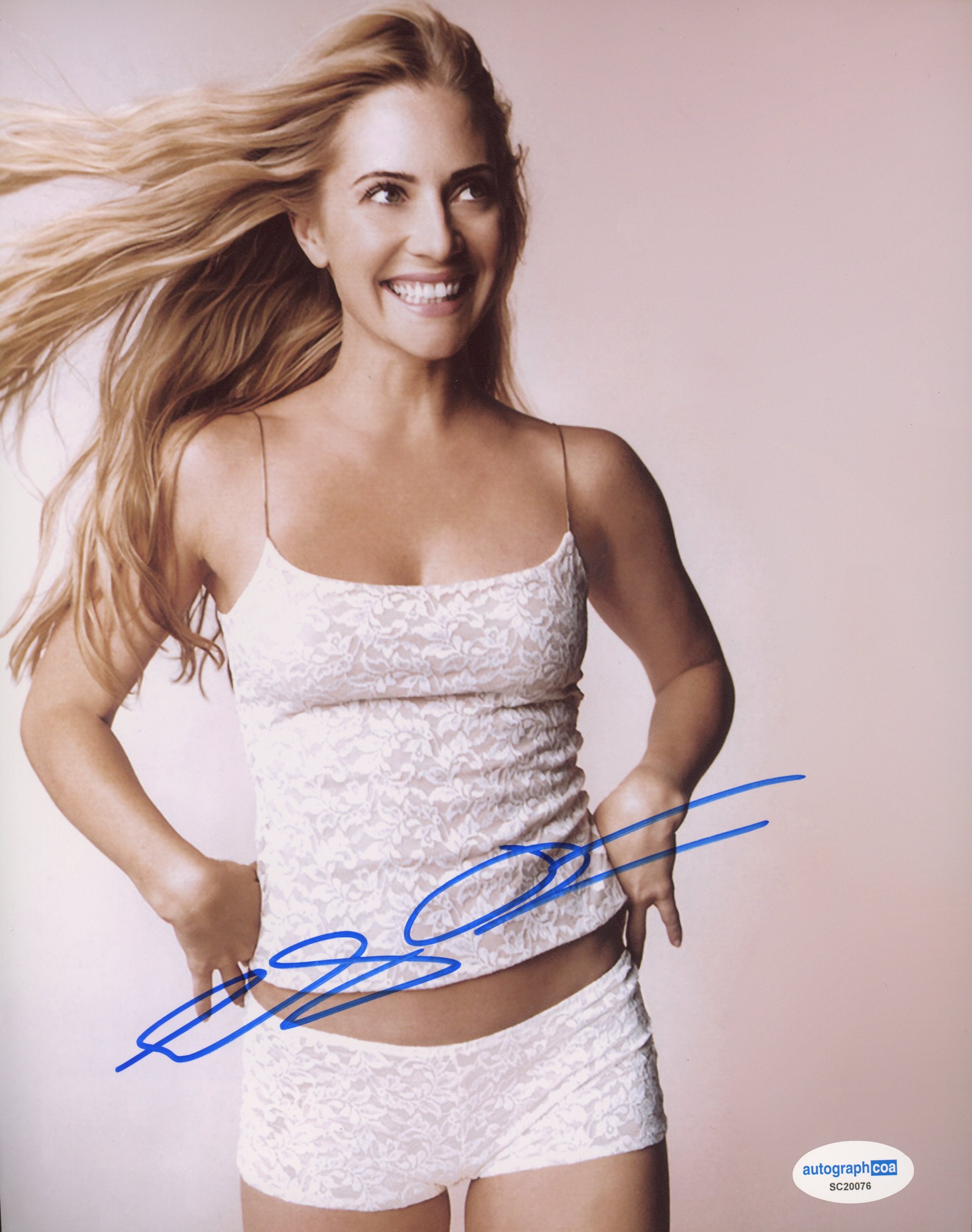 Emily Procter Sexy Signed Autograph 8x10 Photo ACOA