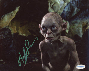 Andy Serkis Lord of the Rings Signed Autograph 8x10 Photo ACOA