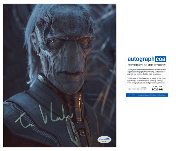 Tom Vaughan Lawlor Avengers Signed Autograph 8x10 Photo ACOA