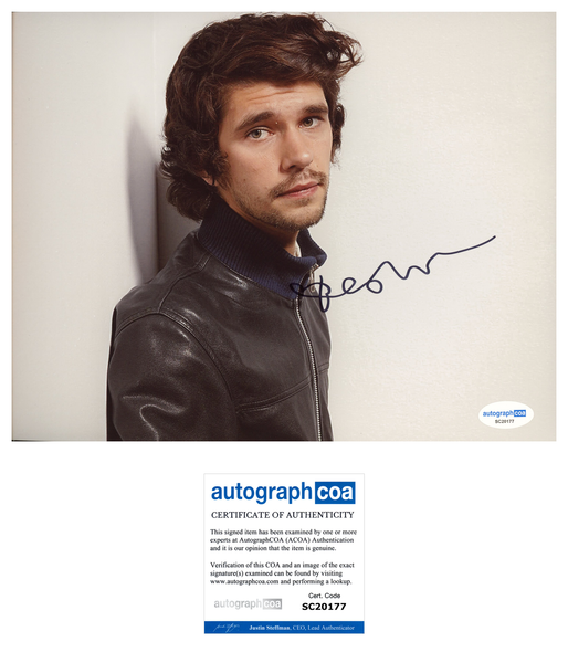 Ben Whishaw Bond Signed Autograph 8x10 Photo ACOA