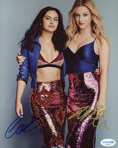 Camila Mendes & Lili Reinhart Riverdale Signed Autograph 8x10 Photo ACOA