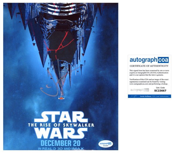 JJ Abrams Star Wars Signed Autograph 8x10 Photo ACOA