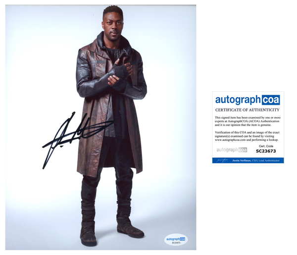 David Ajala Star Trek Signed Autograph 8x10 Photo ACOA