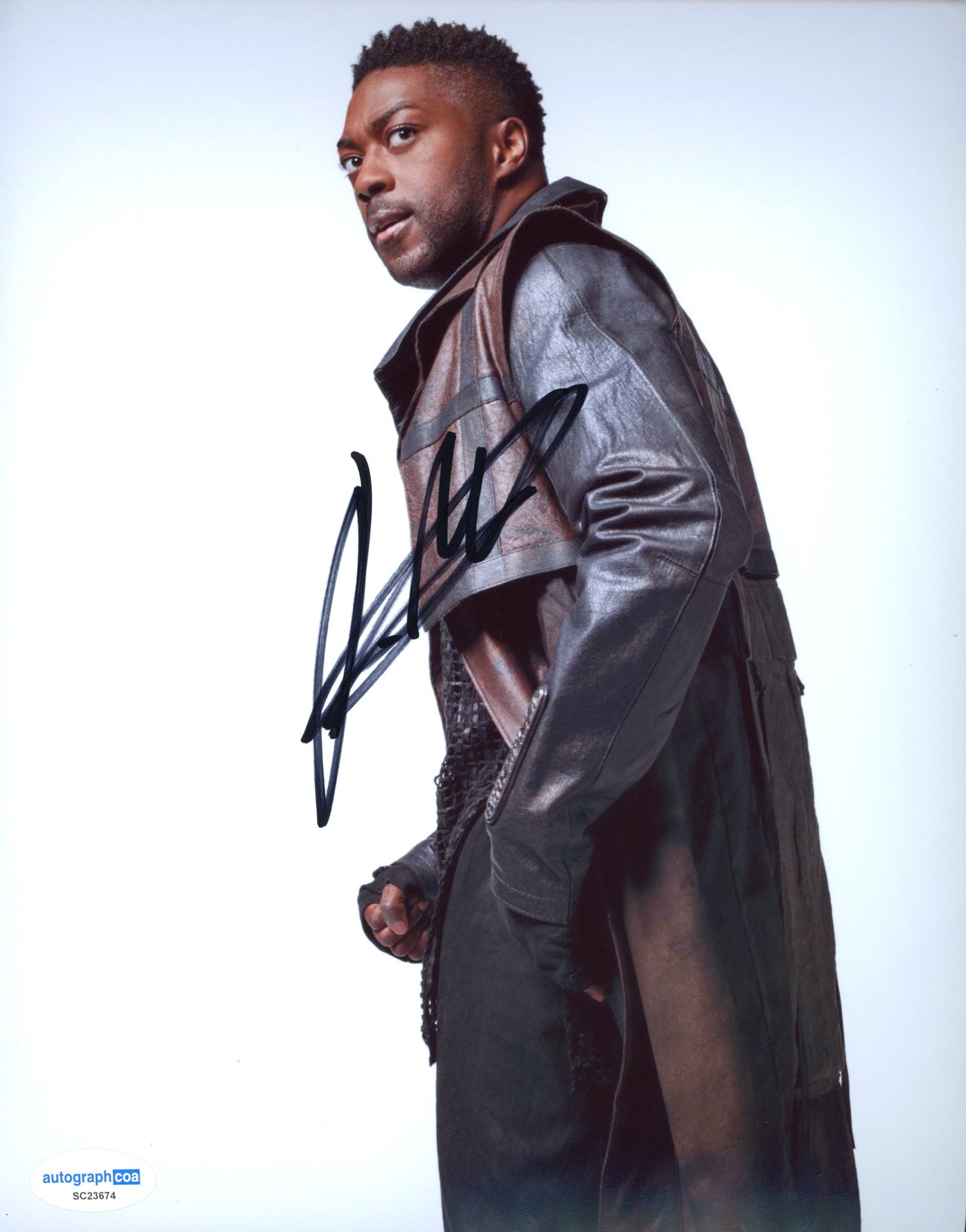 David Ajala Star Trek Signed Autograph 8x10 Photo ACOA