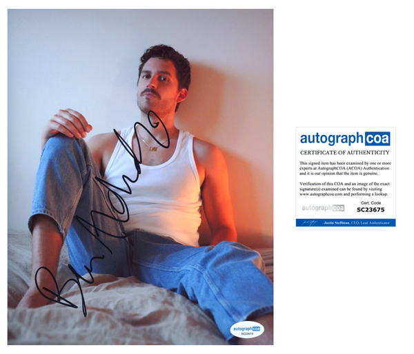 Ben Aldridge Spoiler Alert Signed Autograph 8x10 Photo ACOA