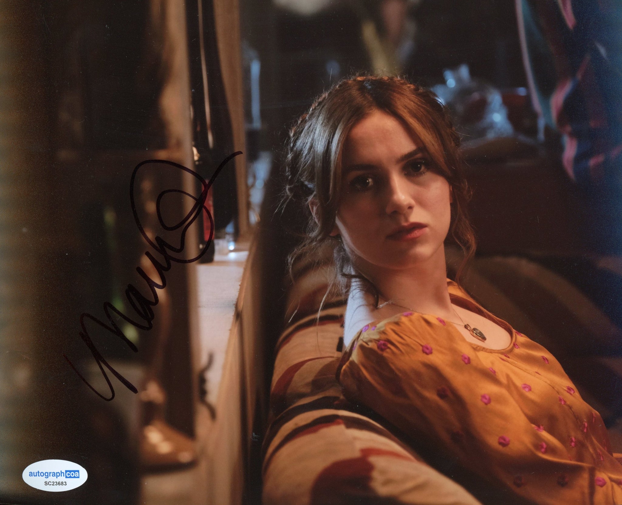 Maude Apatow Euphoria Signed Autograph 8x10 Photo ACOA