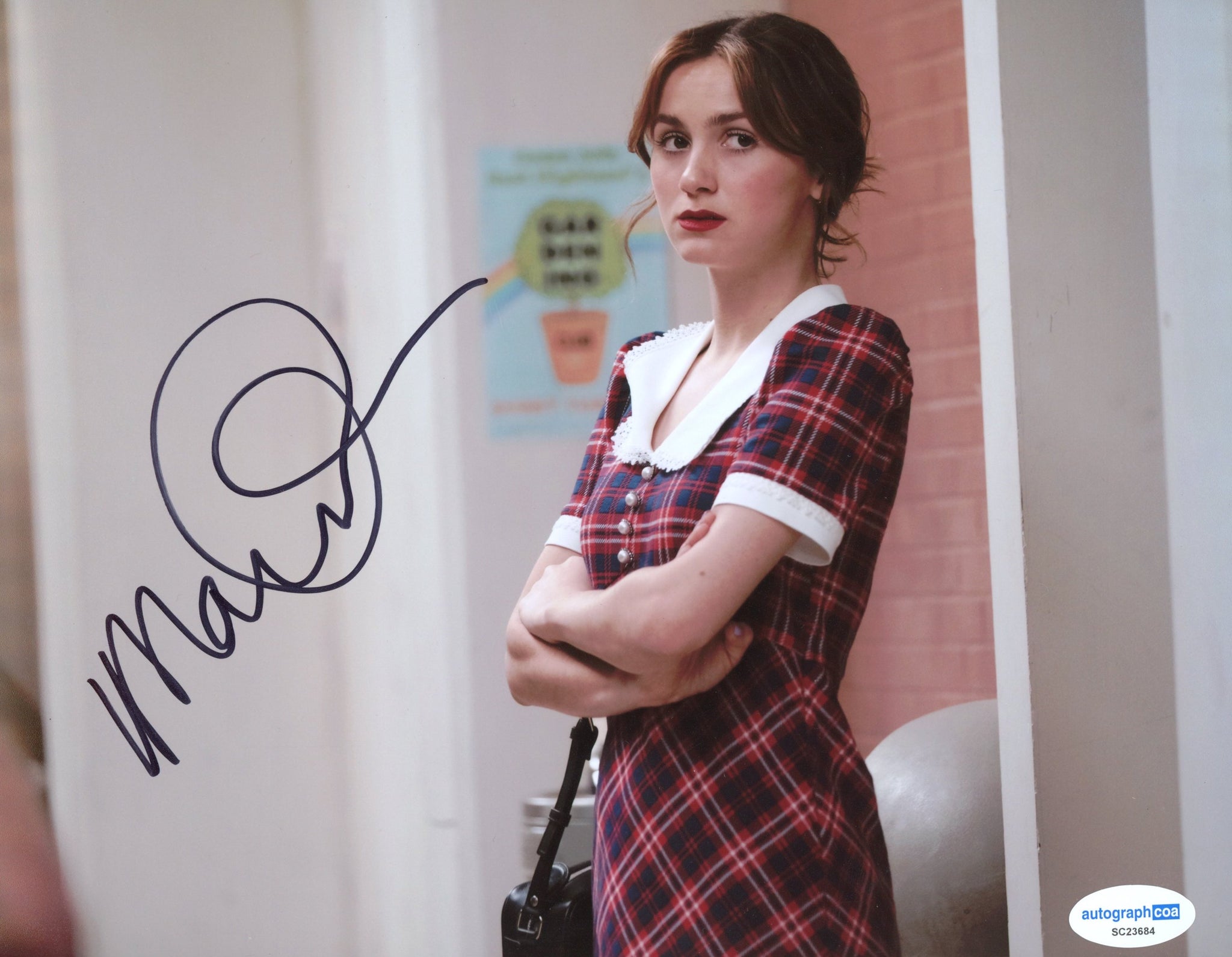 Maude Apatow Euphoria Signed Autograph 8x10 Photo ACOA