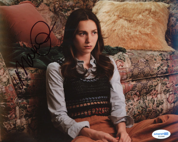 Maude Apatow Euphoria Signed Autograph 8x10 Photo ACOA