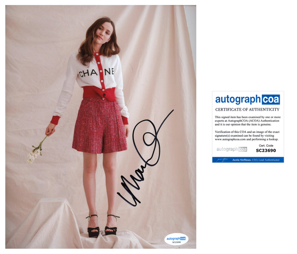 Maude Apatow Euphoria Signed Autograph 8x10 Photo ACOA