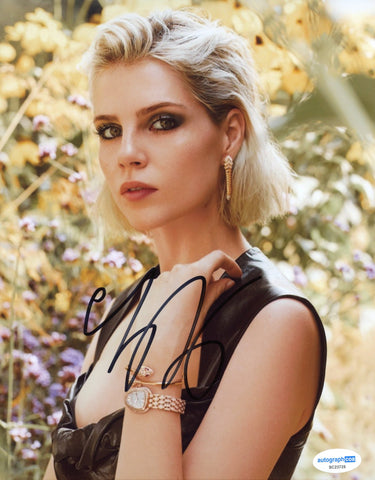Lucy Boynton Sexy Signed Autograph 8x10 Photo ACOA