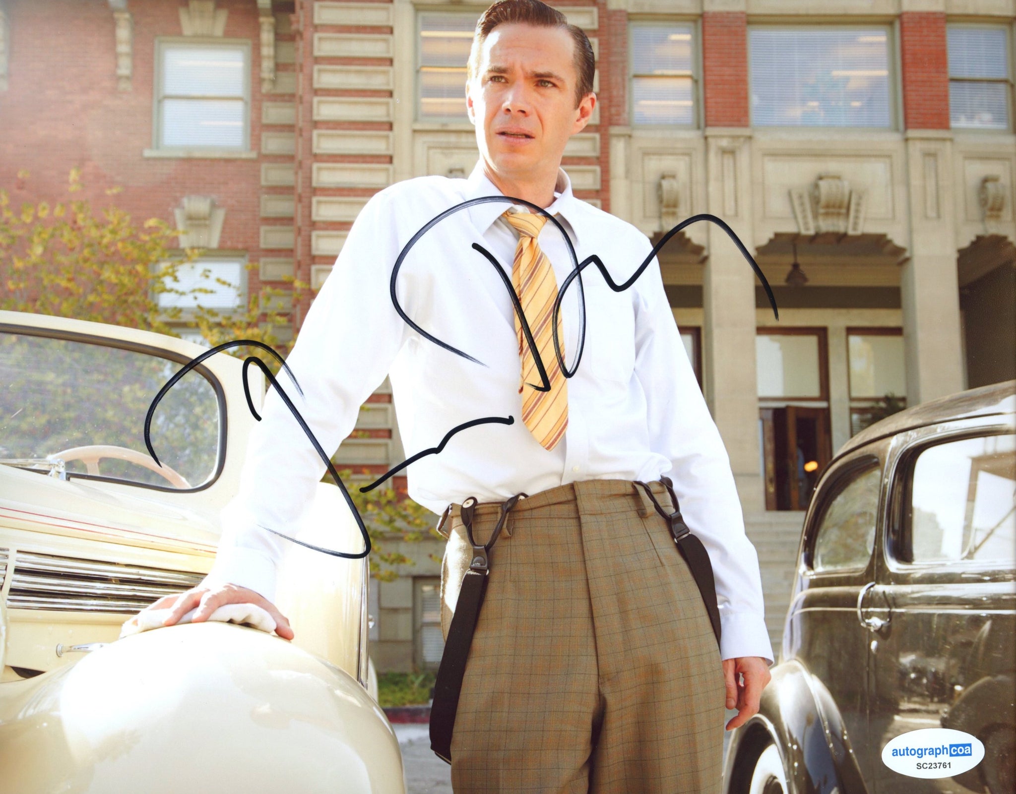 James D'Arcy Agent Carter Signed Autograph 8x10 Photo ACOA