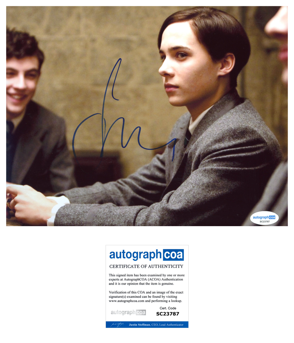 Frank Dillane Harry Potter Signed Autograph 8x10 Photo ACOA | Outlaw ...