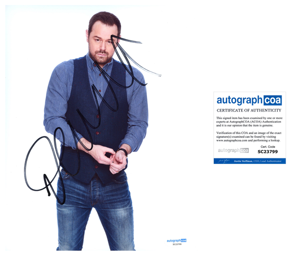 Danny Dyer The Business Signed Autograph 8x10 Photo ACOA