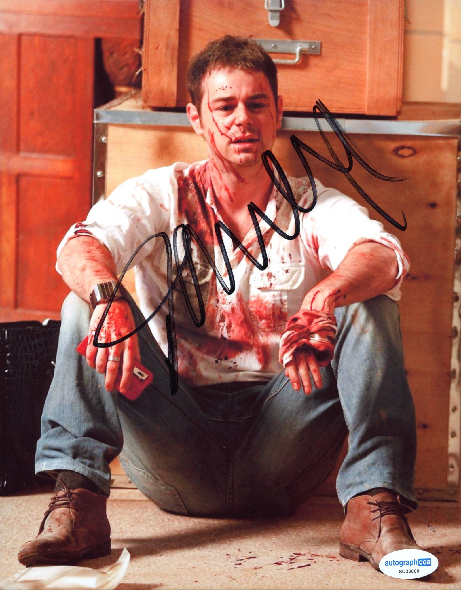 Danny Dyer Doghouse Signed Autograph 8x10 Photo ACOA