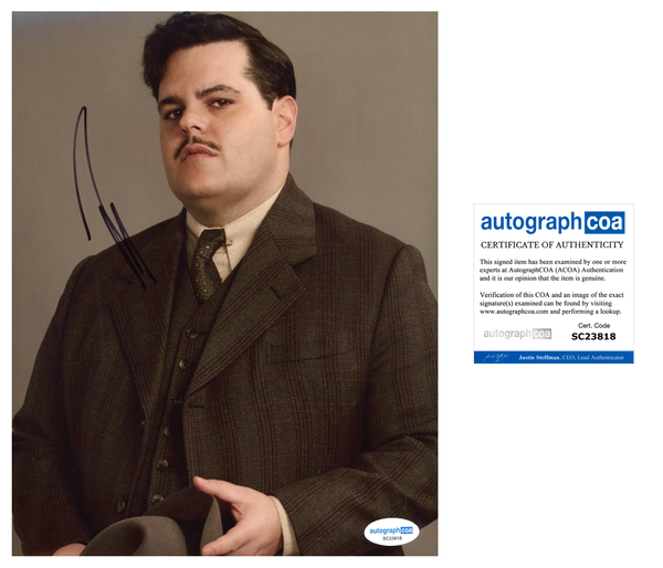 Josh Gad Murder Orient Signed Autograph 8x10 Photo ACOA