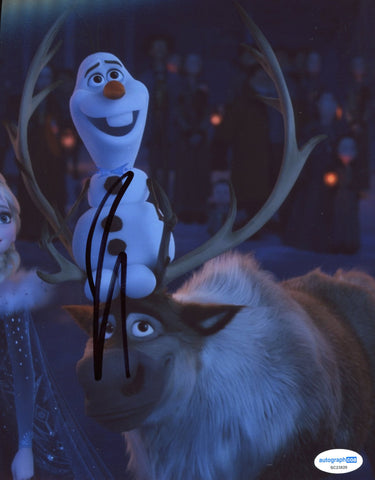 Josh Gad Frozen Signed Autograph 8x10 Photo ACOA