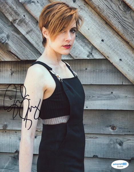 Greta Gerwig Sexy Signed Autograph 8x10 Photo ACOA