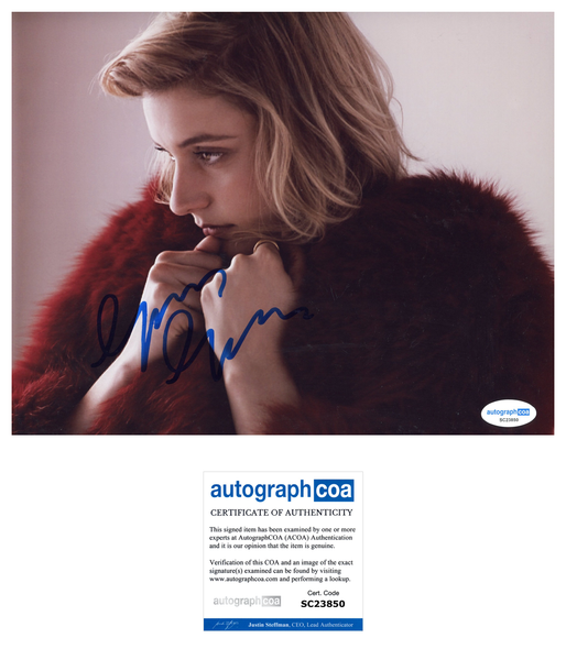 Greta Gerwig Sexy Signed Autograph 8x10 Photo ACOA