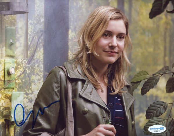 Greta Gerwig Sexy Signed Autograph 8x10 Photo ACOA