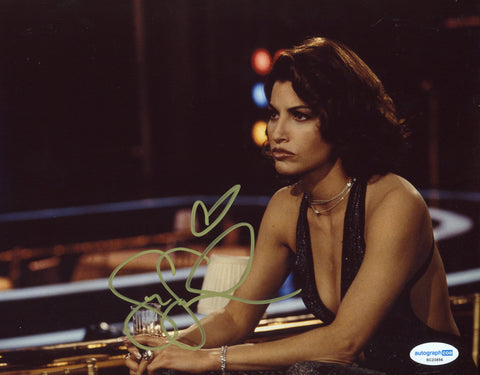 Gina Gershon Showgirls Signed Autograph 8x10 Photo ACOA